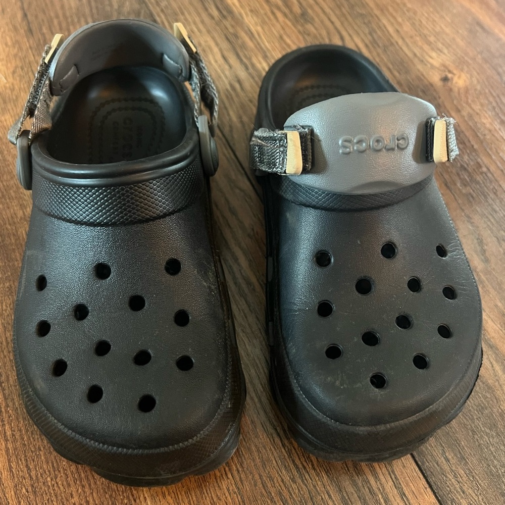 Crocs Kids' Black Clogs